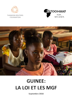 Guinea: The Law and FGM/C (2018, French)
